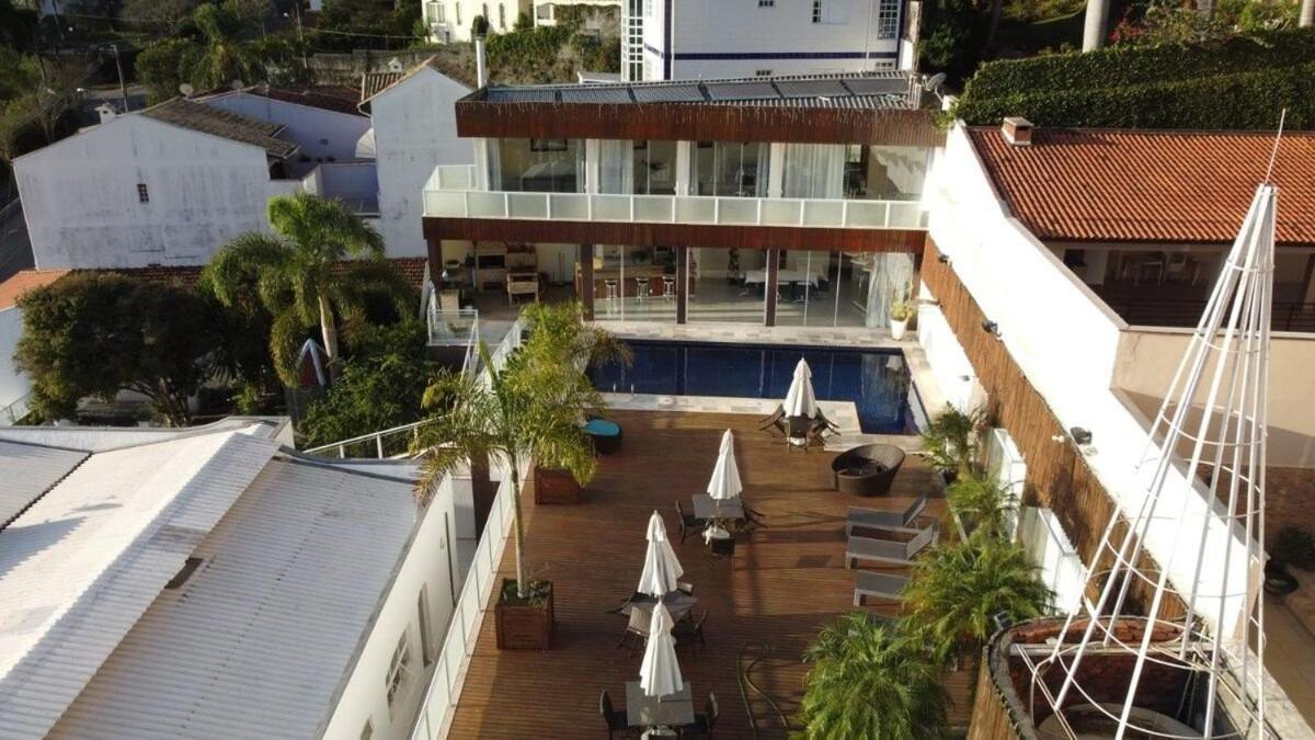 Mansao Casa Blanca Em Sao Roque C/ 5 Vagas Garagem Villa Kültér fotó